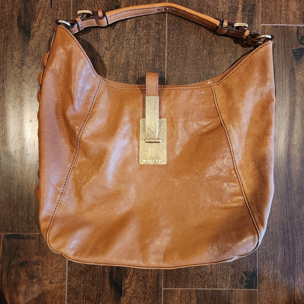 Michael Kors Brown Leather Satchel Purse